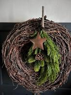 Kunsttoefje met ster sober,landelijk,kerst, Nieuw, Ophalen of Verzenden, X, X