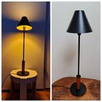 Schemerlamp tafellamp SCE uit Frankrijk metaal galant zwart, Ophalen, Gebruikt, Minder dan 100 cm, Modern stilistisch interieur design