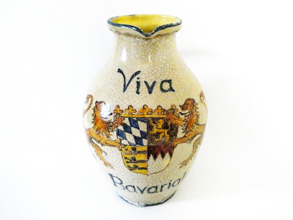 Een originele oude bierkan van Bavaria Beieren Duitsland., Antiek en Kunst, Ophalen of Verzenden