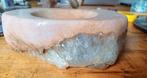 Mega Roze Amethist/Chalcedoon Schaal met Kwarts, Ophalen of Verzenden