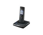 PANASONIC DECT SET MET 5x HANDSET-ANTWOORDAPPARAAT-ZWART, Ophalen of Verzenden, Zo goed als nieuw, 4 handsets of meer, Stralingsarm