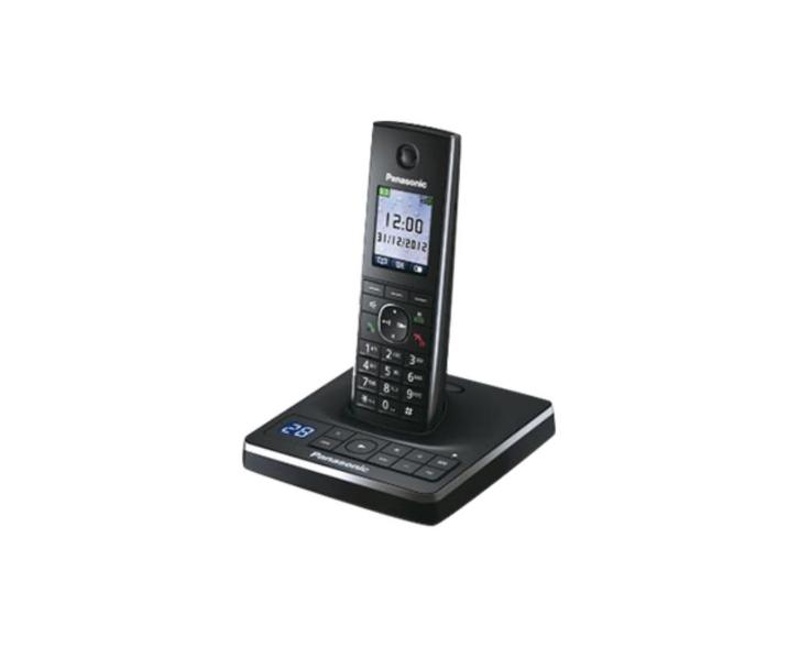 PANASONIC DECT SET MET 5x HANDSET-ANTWOORDAPPARAAT-ZWART, Telecommunicatie, Vaste telefoons | Handsets en Draadloos, Zo goed als nieuw