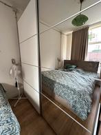 Pax kledingkast met spiegeldeuren, Overige materialen, Gebruikt, 150 tot 200 cm, Met lade(s)