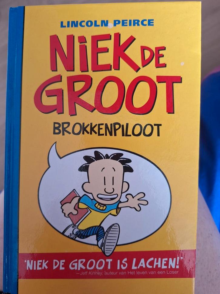 Niek de Groot: Brokkenpiloot - Lincoln Peirce, Boeken, Kinderboeken | Jeugd | 10 tot 12 jaar, Gelezen, Fictie, Ophalen