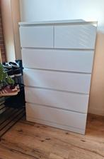 IKEA MALM ladekast 6 lades, Huis en Inrichting, Kasten | Ladekasten, Ophalen, 5 laden of meer, 100 tot 150 cm, 50 tot 100 cm