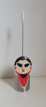 AdHoc thee-ei met houder, Ophalen of Verzenden, Zo goed als nieuw