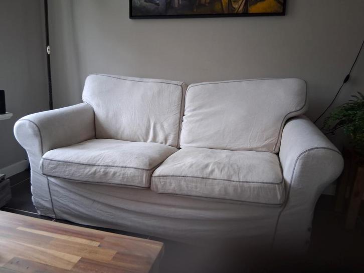 Ikea Ektorp bank - comfortabel en stijlvol!, Huis en Inrichting, Banken | Sofa's en Chaises Longues, Gebruikt, Tweepersoons, 150 tot 200 cm
