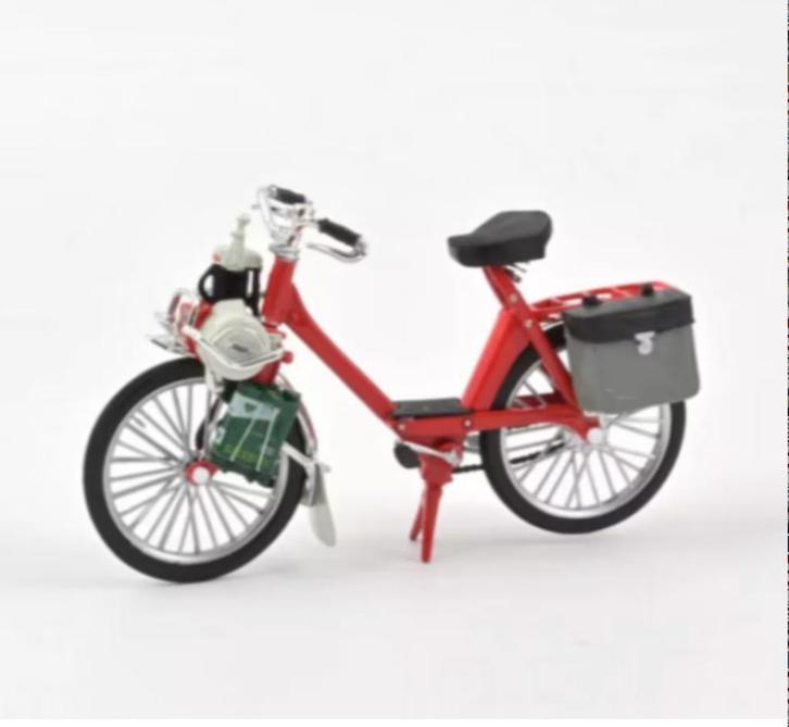 Solex 1969 ROOD schaal 1/18 Norev ref. 182060, Hobby en Vrije tijd, Modelauto's | 1:18, Nieuw, Motor, Norev, Verzenden