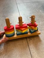 Houten educatief speelgoed/materiaal, vormenstoof, Kinderen en Baby's, Speelgoed | Houten speelgoed, Ophalen of Verzenden, Zo goed als nieuw