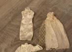 Vintage retro barbiekleding bruidsjurk sindy fleur kleding, Verzamelen, Ophalen of Verzenden, Gebruikt, Kleertjes