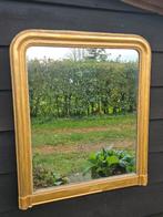 Louis Philippe Spiegel Verguld, 85x100cm., Ophalen