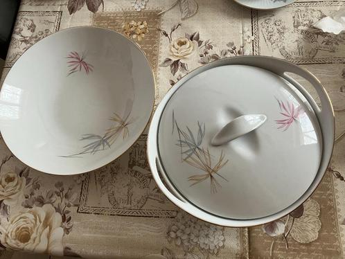 Vintage serveerschaal + kom, Huis en Inrichting, Keuken | Servies, Schaal of Schalen, Overige stijlen, Ophalen of Verzenden