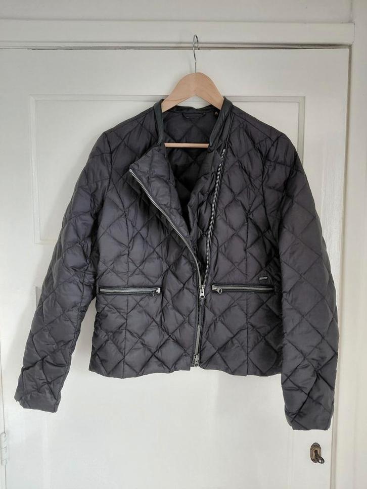 Originele zwarte WOOLRICH gewatteerde winterjas M40 NW460,-, Kleding | Dames, Jassen | Winter, Zo goed als nieuw, Zwart, Verzenden