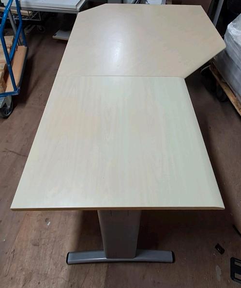 Sedus crème bureau, hoek, links rechts, zo goed als nieuw, Huis en Inrichting, Bureaus, Zo goed als nieuw, Ophalen