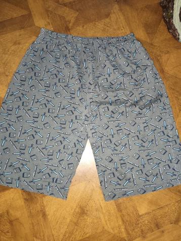 Minecraft pyjama korte broek maat 152/158 beschikbaar voor biedingen