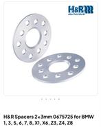 H&R Spacers 2x3 mm 0675725 BMW 5x120 72.5, Ophalen of Verzenden