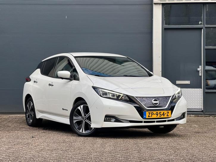 Nissan Leaf Tekna 40kWh | KEYLESS | STOEL & STUUR VERWARMING, Auto's, Nissan, Bedrijf, Leaf, 360° camera, ABS, Achteruitrijcamera