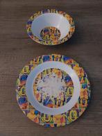 Disney Minnie mickey mouse bordje schaaltje plastic kunstof, Ophalen of Verzenden, Zo goed als nieuw, Overige materialen