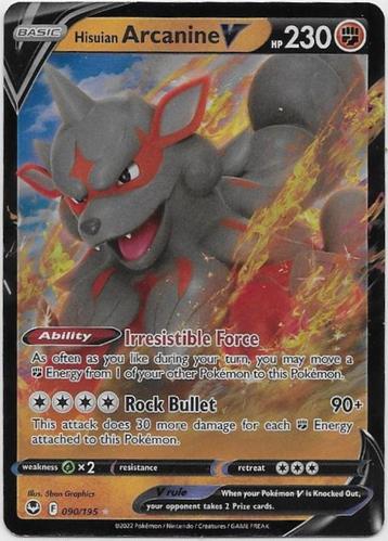 Silver Tempest,  Hisuian Arcanine [v] 90/195 beschikbaar voor biedingen