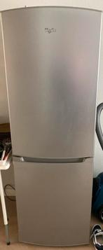 Whirlpool Koel Vriescombinatie - zilvergrijs, Ophalen, Gebruikt, 200 liter of meer, 60 cm of meer