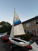 Atlanta Koralle zeilboot met trailer - projectboot, Watersport en Boten, Zeilen en Zeiltoebehoren, Ophalen, Gebruikt, Minder dan 15 m²