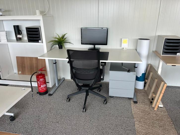For-Less gebruikte werkplekken bureaustoelen ed., Huis en Inrichting, Bureaustoelen, Gebruikt, Bureaustoel, Zwart, Ergonomisch