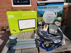 OK TV, Schotelantenne & Beugel - Caravan Klaar!, Overige merken, Gebruikt, 50 Hz, HD Ready (720p)