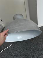 Grote grijze hanglamp, Ophalen, Zo goed als nieuw, Industrieel, Metaal