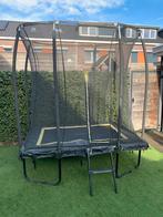 Salta Trampoline 150x210 met Trapje en Net, Ophalen, Gebruikt