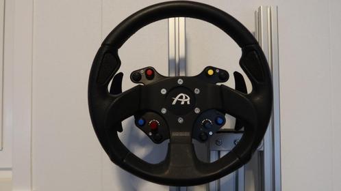 Momo 300mm met AscherRacing Buttonbox (Simucube), Spelcomputers en Games, Spelcomputers | Overige Accessoires, Zo goed als nieuw