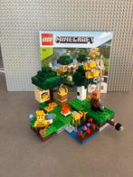 LEGO Minecraft De Bijenboerderij 21165, Ophalen of Verzenden, Zo goed als nieuw, Complete set, Lego