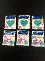 6 internstionale zegels, Ophalen of Verzenden