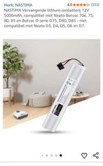 NASTIMA Vervangende lithium-ionbatterij 12V 5000mAh, Ophalen of Verzenden, Nieuw