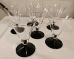 Prachtige set glazen van Luminarc, jaren 80, art deco style, Verzamelen, Glas en Borrelglaasjes, Overige typen, Ophalen of Verzenden