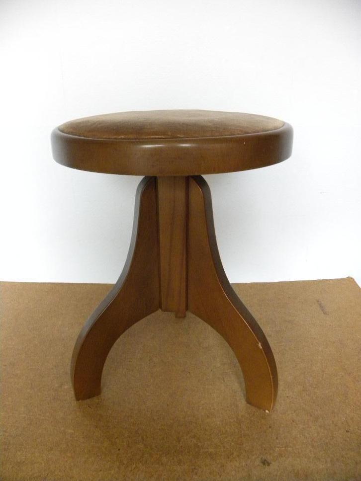 PIANO KRUK, Huis en Inrichting, Krukjes, Gebruikt, Hout, In hoogte verstelbaar, Ophalen of Verzenden