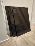Drie Besta glasplaten zwart 40x60 cm, Ophalen, 50 tot 100 cm, Minder dan 100 cm, 25 tot 50 cm