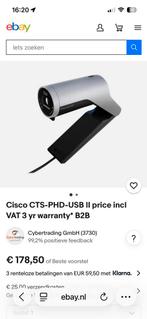 Cisco PrecisionHD Professionele Webcam - Top Beeldkwaliteit, Gebruikt, Ophalen of Verzenden, Zoomfunctie, Windows