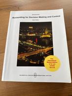 Accounting for Decision Making - Zimmerman - 9th Ed., Boeken, Ophalen of Verzenden, Beta, Zo goed als nieuw, HBO