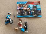 Playmobil Politiefiets 70573, Ophalen of Verzenden, Zo goed als nieuw, Complete set