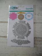 Stansmal Carlijn Design Cirkelwoorden Baby, Hobby en Vrije tijd, Kaarten | Zelf maken, Verzenden, Nieuw, Overige thema's, Pons of Mal