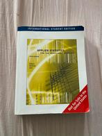 Applied Statistics for the Behavioral Sciences, Boeken, Studieboeken en Cursussen, Ophalen of Verzenden, Gelezen