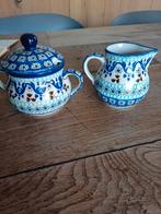 Bunzlau Marrakesh suikerpot en melkkan., Huis en Inrichting, Keuken | Servies, Overige materialen, Overige typen, Nieuw, Ophalen of Verzenden