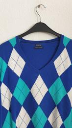 Tommy Hilfiger Argyle Trui Maat L, Ophalen of Verzenden, Zo goed als nieuw, Blauw