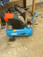 ABAC 24 Hp 2 Compressor - Gebruikt, Doe-het-zelf en Verbouw, Compressors, Ophalen, Gebruikt, 6 tot 10 bar, Minder dan 25 liter