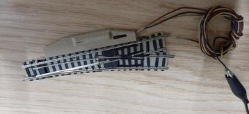 Fleischmann N wissel rechts met aandrijving  beschikbaar voor biedingen