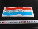 sticker Rotterdam NCM Bestevaer Koersvast en zeker, Ophalen, Zo goed als nieuw