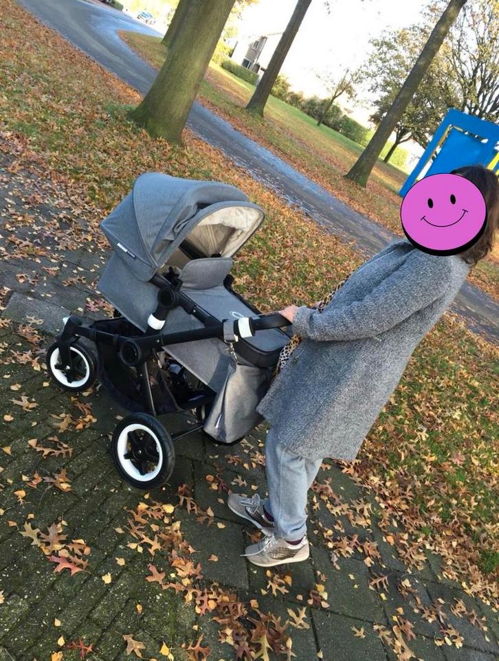 Bugaboo Buffalo all-terrain met reiswieg en adapters, Kinderen en Baby's, Kinderwagens en Combinaties, Zo goed als nieuw, Bugaboo