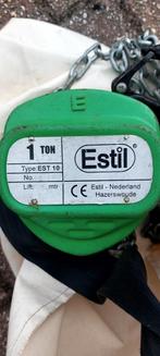 Estil (snel) ketting takel ( 3 stuks), Ophalen, Gebruikt