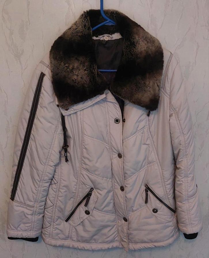 District Winterjas Maat 46, Kleding | Dames, Jassen | Winter, Zo goed als nieuw, Maat 46/48 (XL) of groter, Ophalen of Verzenden