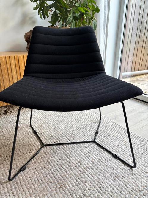 MIDJ Design Fauteuil stoel, Huis en Inrichting, Stoelen, Zo goed als nieuw, Eén, Metaal, Zwart, Ophalen